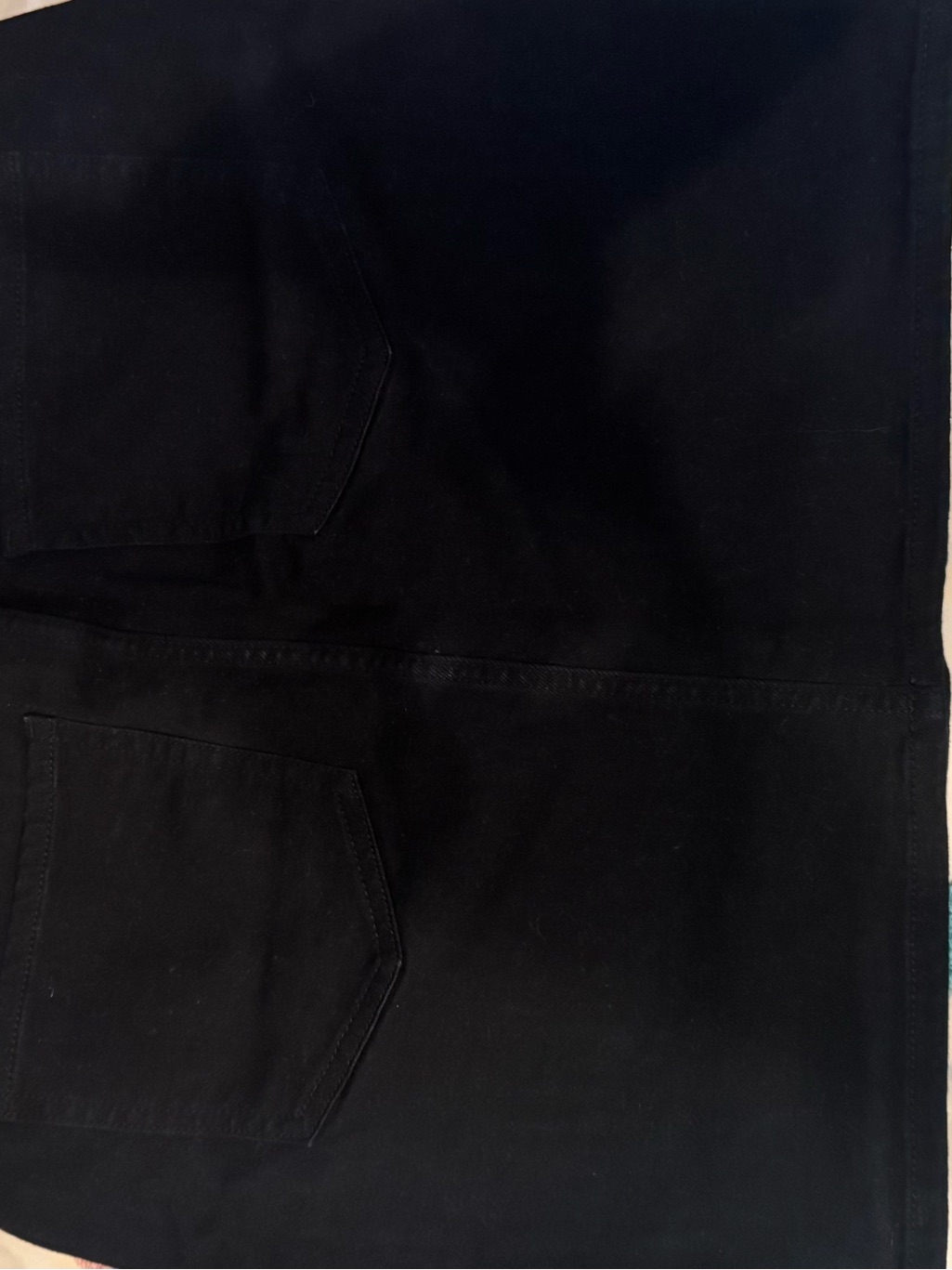 Classic Black Denim Skirt (Australia Target, Aus Size 14 = Us Size 10) — image 2 of 4